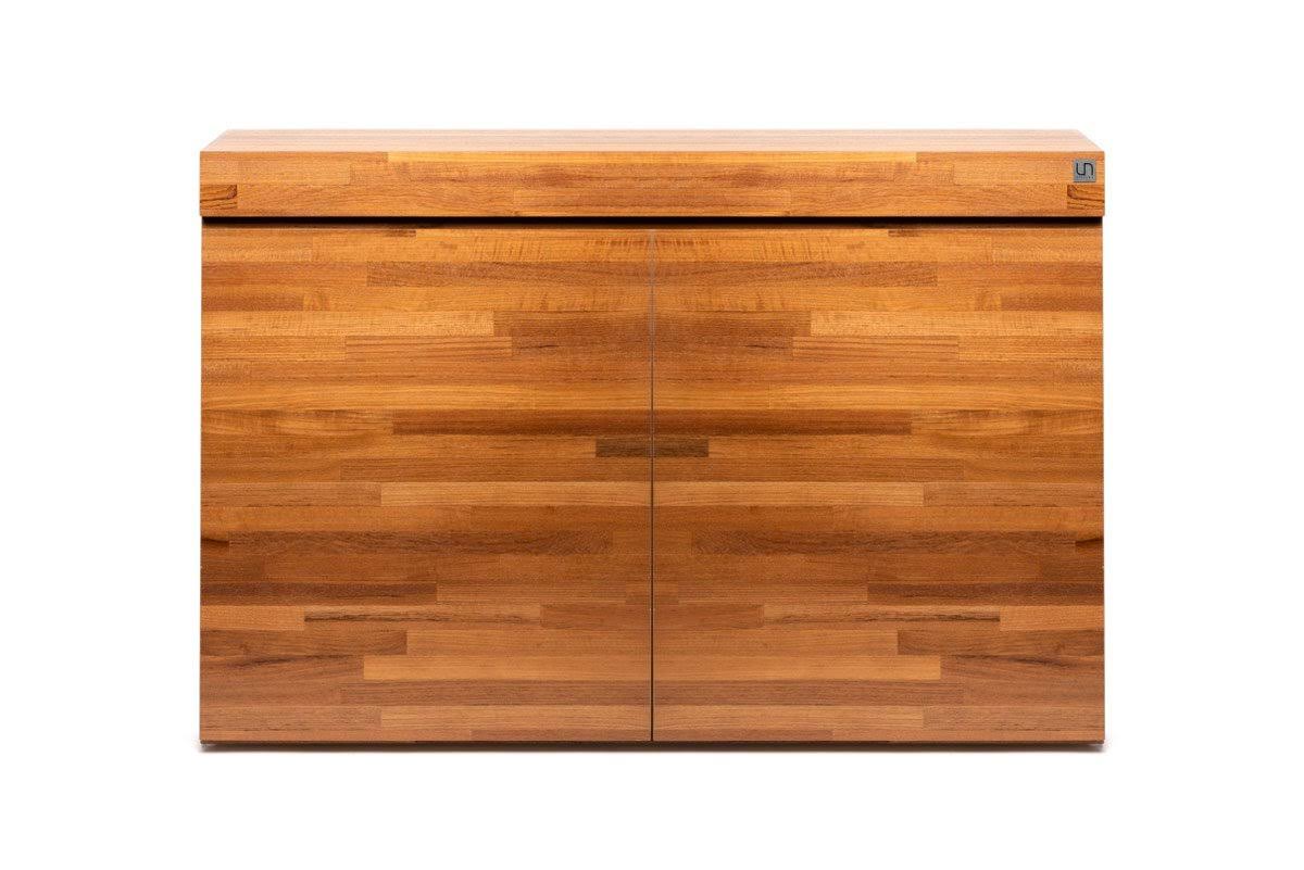 UNS 90P Aquarium & Cabinet on Natural Wood - Ultum Nature Systems
