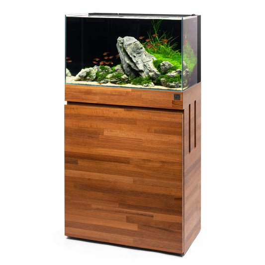 UNS 90P Aquarium & Cabinet on Natural Wood - Ultum Nature Systems