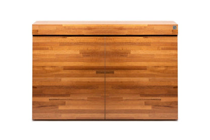UNS 90P Aquarium & Cabinet on Natural Wood - Ultum Nature Systems